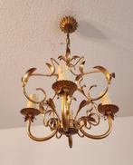 Kroonluchter - Verguld, IJzer - Bladgoud met de hand