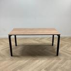 Tweedehands verstelbaar bureau 160x80 cm, Havanna - zwart, Huis en Inrichting, Bureaus, Ophalen of Verzenden, In hoogte verstelbaar