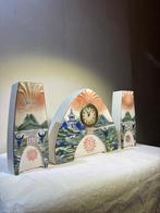 Klok - A.M.C. - Art Deco - Elegante Art Deco Keramische Set