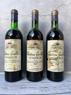 1967 x2 & 1975 Château Guillot - Pomerol - 3 Flessen (0.75, Nieuw