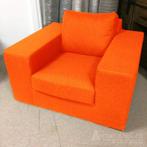 Fauteuil Lelystad - fauteuils - Oranje, Huis en Inrichting, Stoelen, Nieuw, Stof