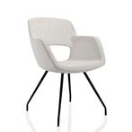 Comfora Vergaderstoel Trendy in Bouclé Stoffering Leverbaar, Ophalen of Verzenden, Nieuw