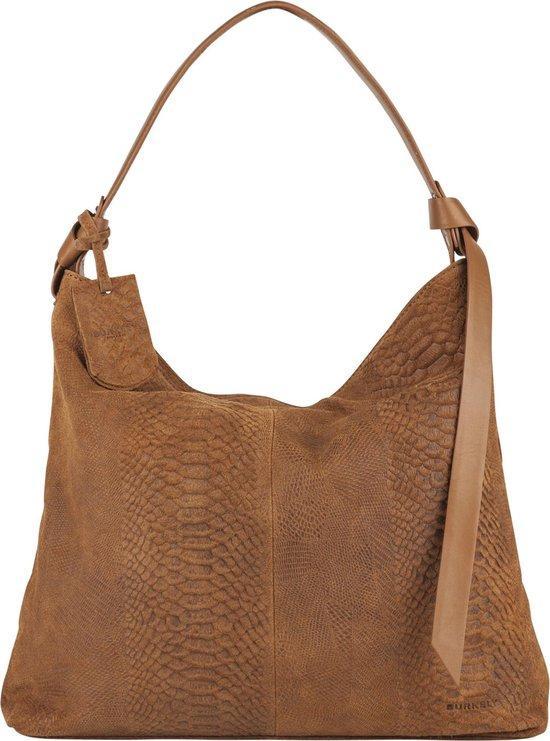 BURKELY Eline Hobotas - Cognac, Sieraden, Tassen en Uiterlijk, Tassen | Schoudertassen, Verzenden