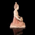 Oud Chinees, Tang-dynastie Potten keramische zittende figuur