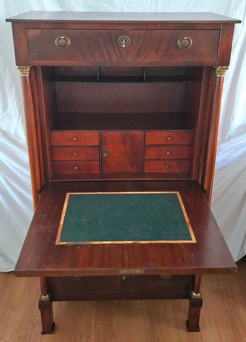 Secretaire - à abattant - Mahonie, Antiek en Kunst, Antiek | Overige Antiek