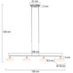 Steinhauer hanglamp Tallerken 2658ST Tweede Kans, Ophalen, Zo goed als nieuw, Metaal, Modern