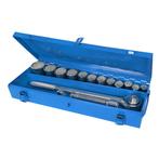 Silverline Doppenset 3/4 inch - 22 t/m 46 mm - T-staaf en..., Ophalen of Verzenden, Nieuw