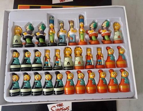 Schaakspel - THE SIMSONS resina, Antiek en Kunst, Curiosa en Brocante