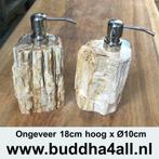 Natuursteen accessoires voor de badkamer, zeeppomp, beker, Huis en Inrichting, Ophalen of Verzenden, Nieuw, Overige typen
