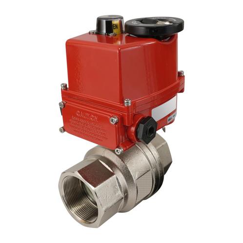 G 1/2 inch 2-weg messing modulerende elektrische kogelkraan, Doe-het-zelf en Verbouw, Overige Doe-het-zelf en Verbouw, Nieuw, Verzenden