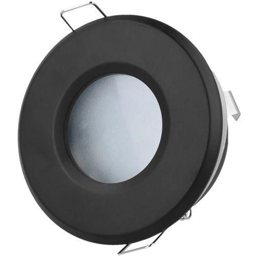 LED line inbouwspot spatwaterdicht rond vast mat Zwart, Doe-het-zelf en Verbouw, Elektra en Kabels, Nieuw, Ophalen of Verzenden