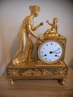 Figurale pendule -  Empire Ormolu - 1800-1850, Antiek en Kunst, Antiek | Klokken