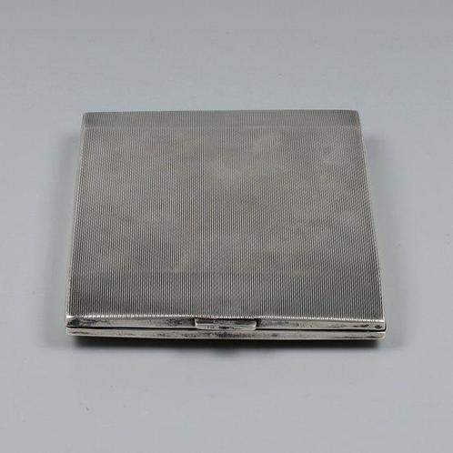 Sgaretten Etui - Sigarettenhouder - .835 zilver, Antiek en Kunst, Antiek | Goud en Zilver
