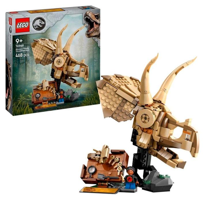 LEGO Jurassic World 76969 Dinosaurusfossielen: Triceratops, Kinderen en Baby's, Speelgoed | Duplo en Lego, Nieuw, Lego, Verzenden