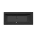 Ligbad Polysan Cleo Inbouw 170x75x48 cm Mat Zwart, Doe-het-zelf en Verbouw, Ophalen of Verzenden, Nieuw, Bad