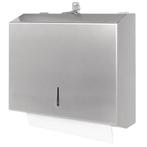 Handdoek dispenser | RVS | 260x110x285(h)mm Jantex, Verzenden, Nieuw in verpakking