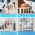 KIDIZ® Traphekje zonder boren - Veiligheidshekje - 74-87cm -, Verzenden, Zo goed als nieuw