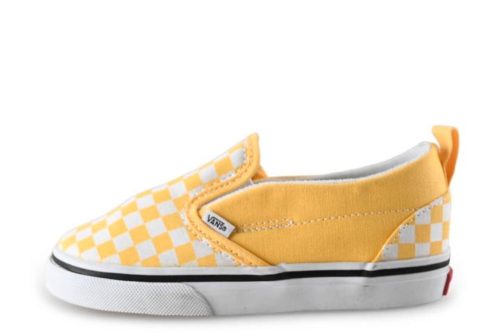 Vans instappers in maat 26 Geel | 15% korting, Kinderen en Baby's, Kinderkleding | Schoenen en Sokken, Jongen of Meisje, Zo goed als nieuw