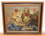 Joan Baixas Sigalés (1911-1995) - Jarrón de rosas y libros