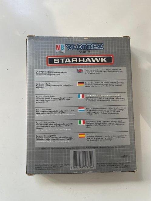 MB Milton Bradley - Vectrex - Starhawk - Videogame - In, Spelcomputers en Games, Spelcomputers | Overige Accessoires