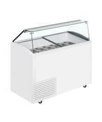 Schepijsvitrine UDRS10 | Voor 10 bakken, Verzenden, Nieuw in verpakking