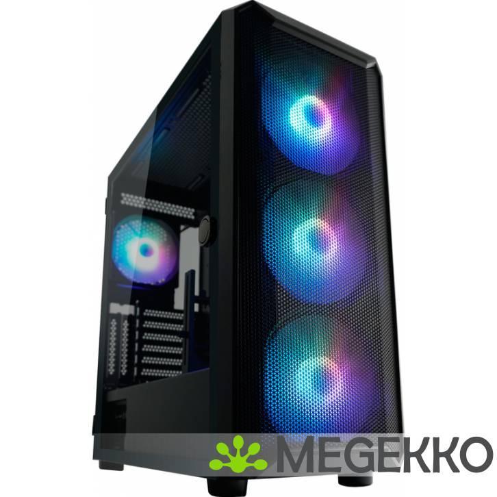 LC-Power Gaming 804B Midi Tower Zwart, Computers en Software, Computerbehuizingen, Nieuw, Verzenden