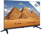 Smart TV - 32 Inch - Televisie - Full HD - Zwart - Tornado, Verzenden, Zo goed als nieuw