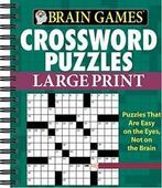 Brain Games Crossword Puzzles. International, Zo goed als nieuw, Verzenden
