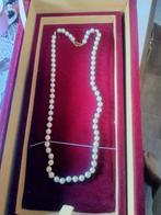 Statement ketting - 18 karaat Geel goud Parel, Sieraden, Tassen en Uiterlijk, Antieke sieraden