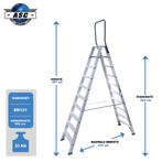 ASC Dubbele trap, Doe-het-zelf en Verbouw, Ladders en Trappen, Verzenden, Nieuw, Trap