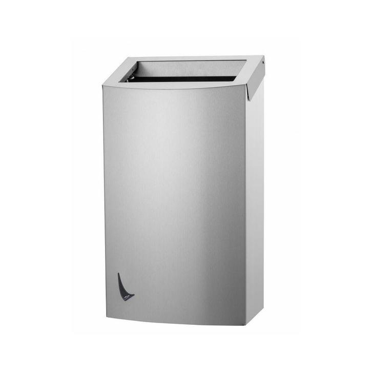 Wings afvalbak open 56l WIN WBO 56 SAL - RVS, Huis en Inrichting, Woonaccessoires | Prullenbakken, Nieuw, Verzenden