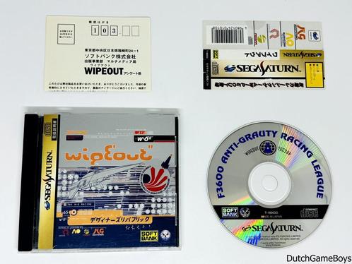 Sega Saturn - Wipeout + Spine & Reg. Card - Japan, Spelcomputers en Games, Games | Sega, Gebruikt, Verzenden
