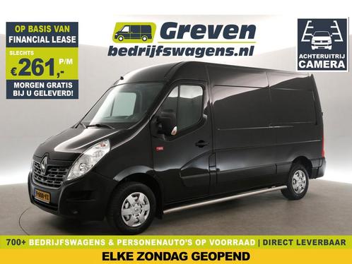 Renault Master T35 2.3 dCi L2H2 Airco Cam Cruise PDC €261pm, Auto's, Bestelauto's, Handgeschakeld, Diesel, Zwart, Renault, Verzenden