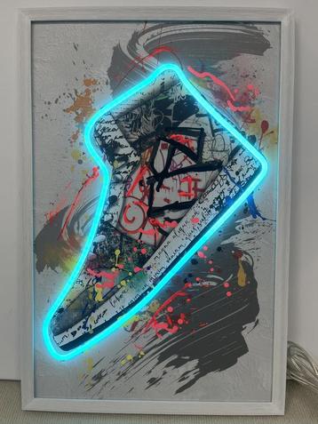 Neon Art Jordan beschikbaar voor biedingen