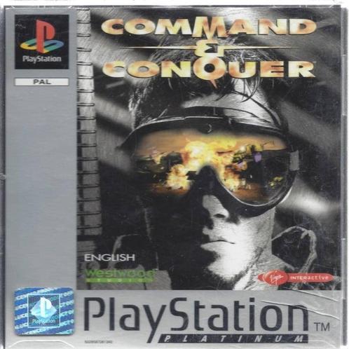 Command & conquer platinum (PS1 tweedehands game), Spelcomputers en Games, Games | Sony PlayStation 1, Zo goed als nieuw, Ophalen of Verzenden