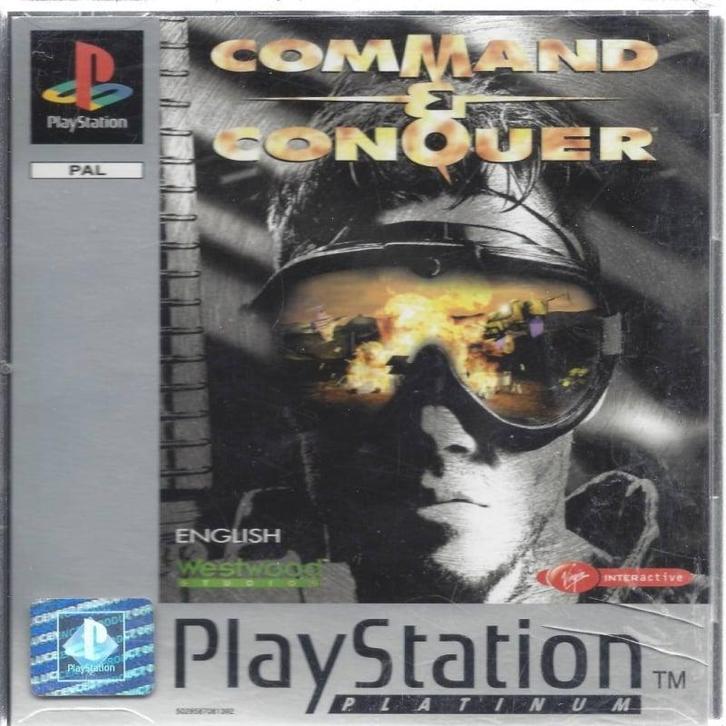 Command & conquer platinum (PS1 tweedehands game), Spelcomputers en Games, Games | Sony PlayStation 1, Zo goed als nieuw, Ophalen of Verzenden