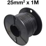 Accukabel 25Mm2 Zwart (Per Meter), Verzenden, Nieuw