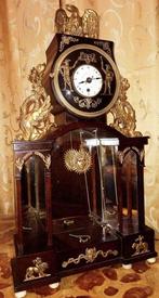 Automaton mantelklok - - Walnoot - 1800-1850, Antiek en Kunst