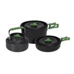 Camping pannenset | Redcliffs | 3-delig, Verzenden, Nieuw