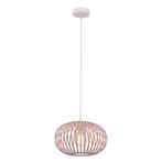 Industriële hanglamp oud roze, Lieve, Huis en Inrichting, Lampen | Hanglampen, Nieuw, Ophalen of Verzenden, Industrieel, Metaal
