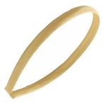Fako Fashion® - Diadeem - Satijn - 10mm - Champagne, Sieraden, Tassen en Uiterlijk, Uiterlijk | Haarverzorging, Verzenden, Nieuw