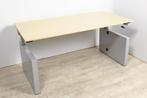Voortman Hi Tee slingerbureau, 160x80cm, lindberg eiken-a..., Ophalen of Verzenden, Nieuw