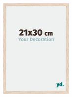 Fotolijst 21x30 cm - Eiken - MDF - Catania, Huis en Inrichting, Woonaccessoires | Lijsten, Verzenden, Nieuw