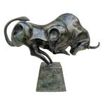 sculptuur, Bronze bull - 35 cm - Brons, Antiek en Kunst