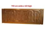 Paneel - Goncalo alves - Maroon wandpaneel 110*40, Antiek en Kunst