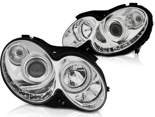 DRL-look Koplampen Mercedes Benz CLK W209 03-08, Auto-onderdelen, Overige Auto-onderdelen, Ophalen of Verzenden