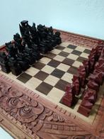 Schaakspel - Xadrez Indu - Hout