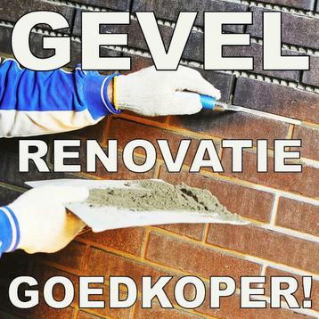 GEVELRENOVATIE PRIJZEN DEZE MAAND VEEL GOEDKOPER ! beschikbaar voor biedingen