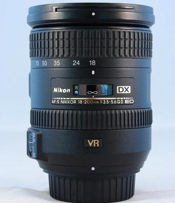Nikon AF-S DX VR Nikkor 18-200mm/3.5-5.6G II IF-ED TOP STAAT beschikbaar voor biedingen