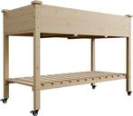 2dekans | Verhoogde Plantenbak Freya - Met wielen, Tuin en Terras, Ophalen of Verzenden, Zo goed als nieuw